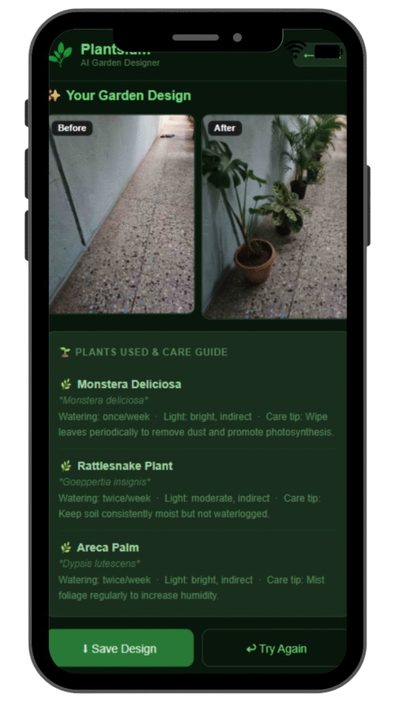 AI Plant Recommendations
