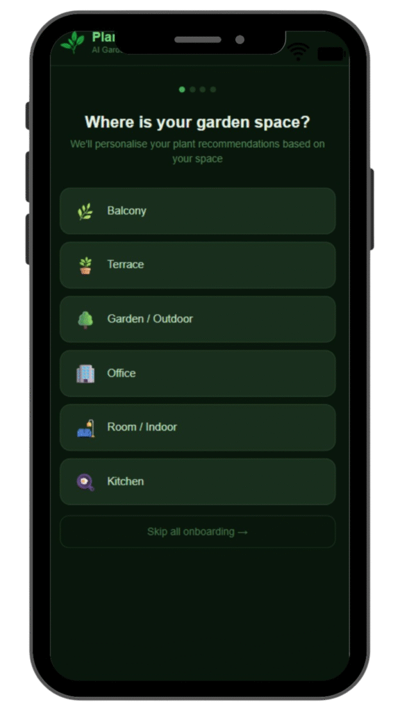 Customize Plant Recommendations